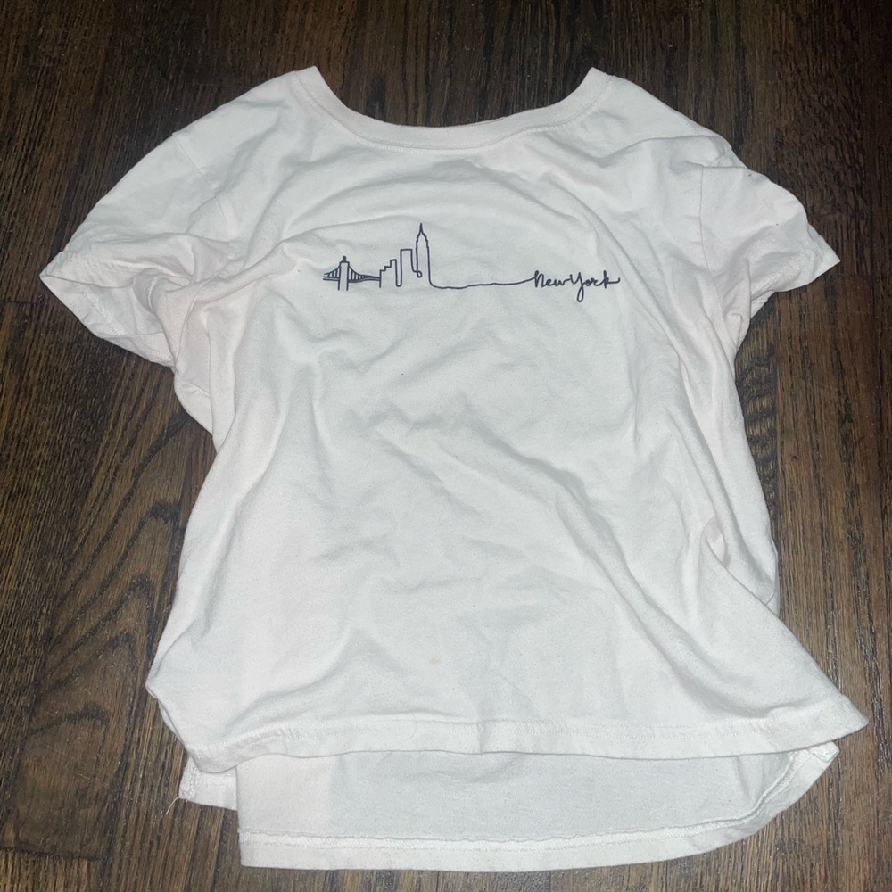 Abercrombie & Fitch Gray Relaxed Short Sleeve Tee